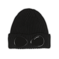 Monogram Full Black Beanie