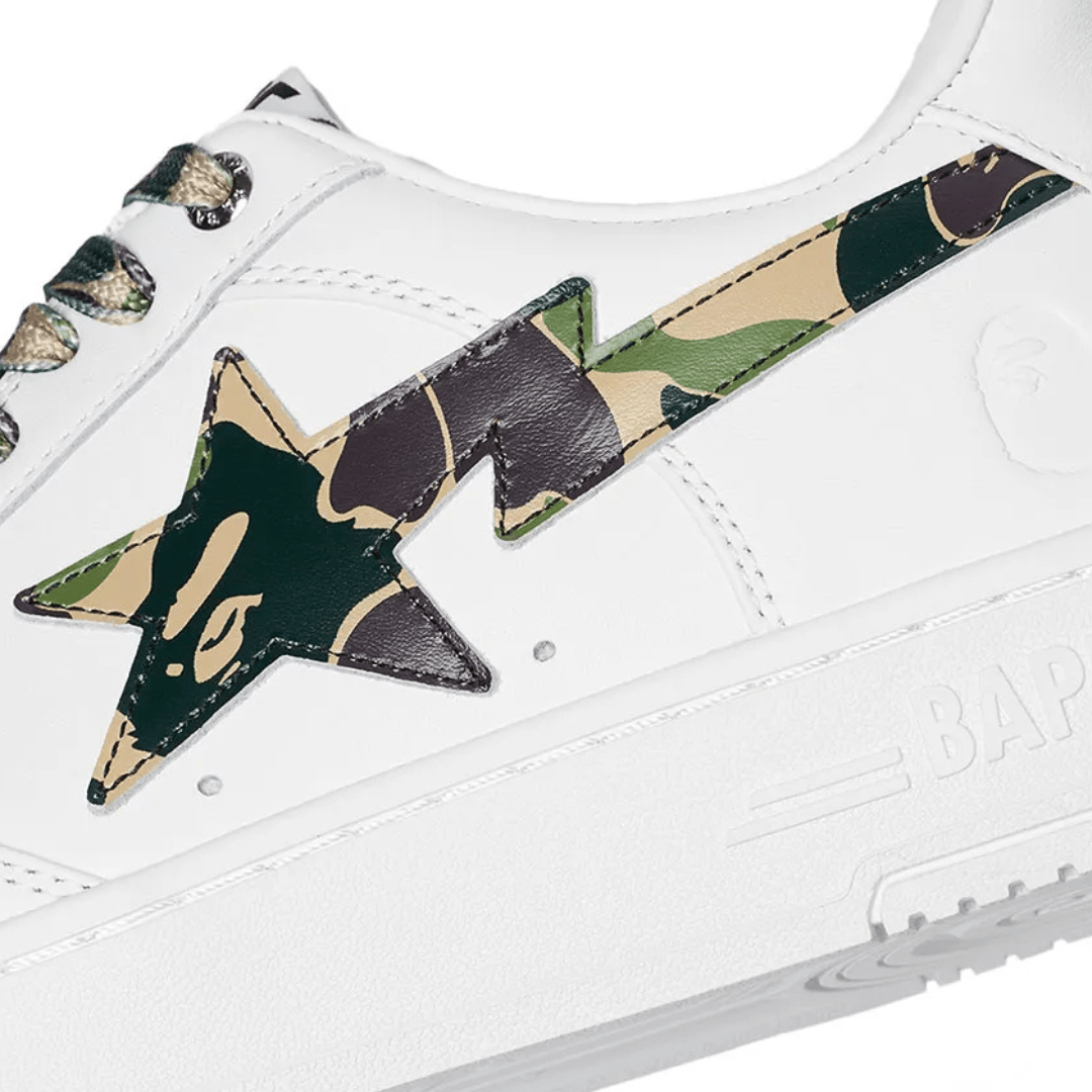 Bape Bapesta Camo Green
