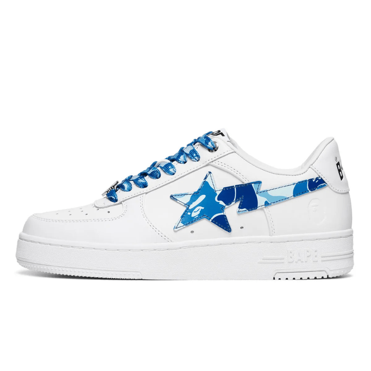 Bape Bapesta Camo Blue