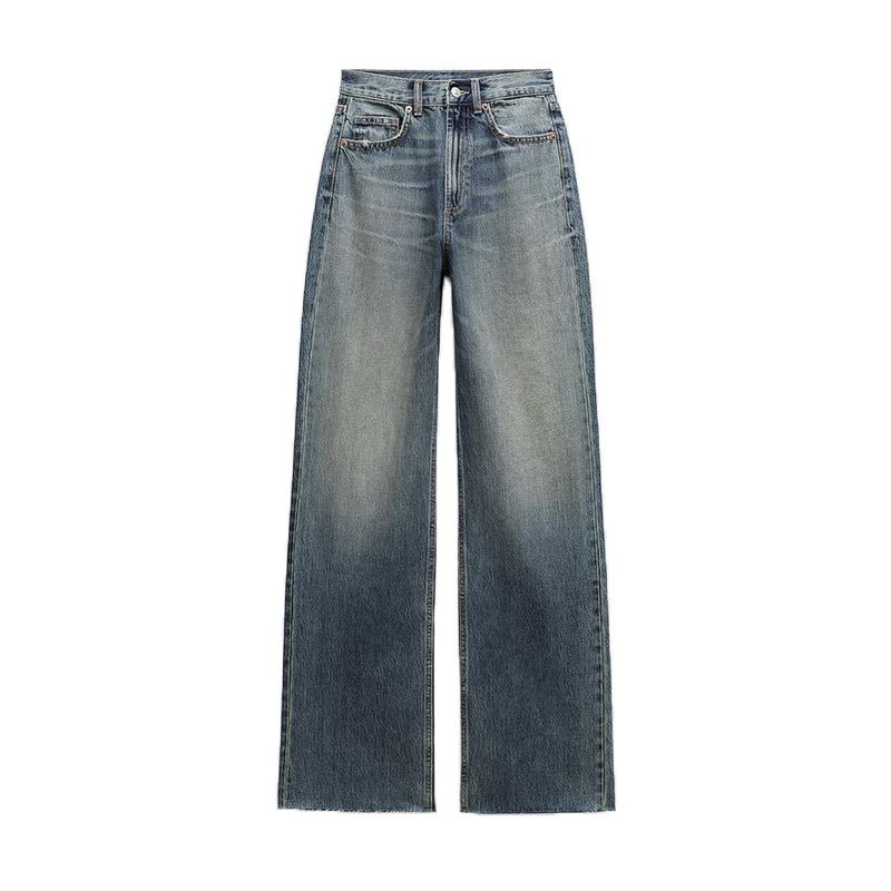 High Waist Wide Leg Jeans