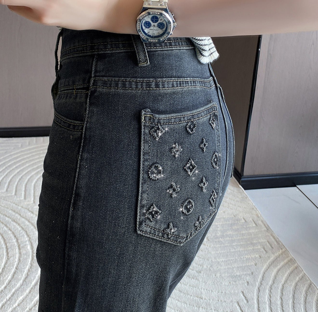 diamonds jeans black/denim