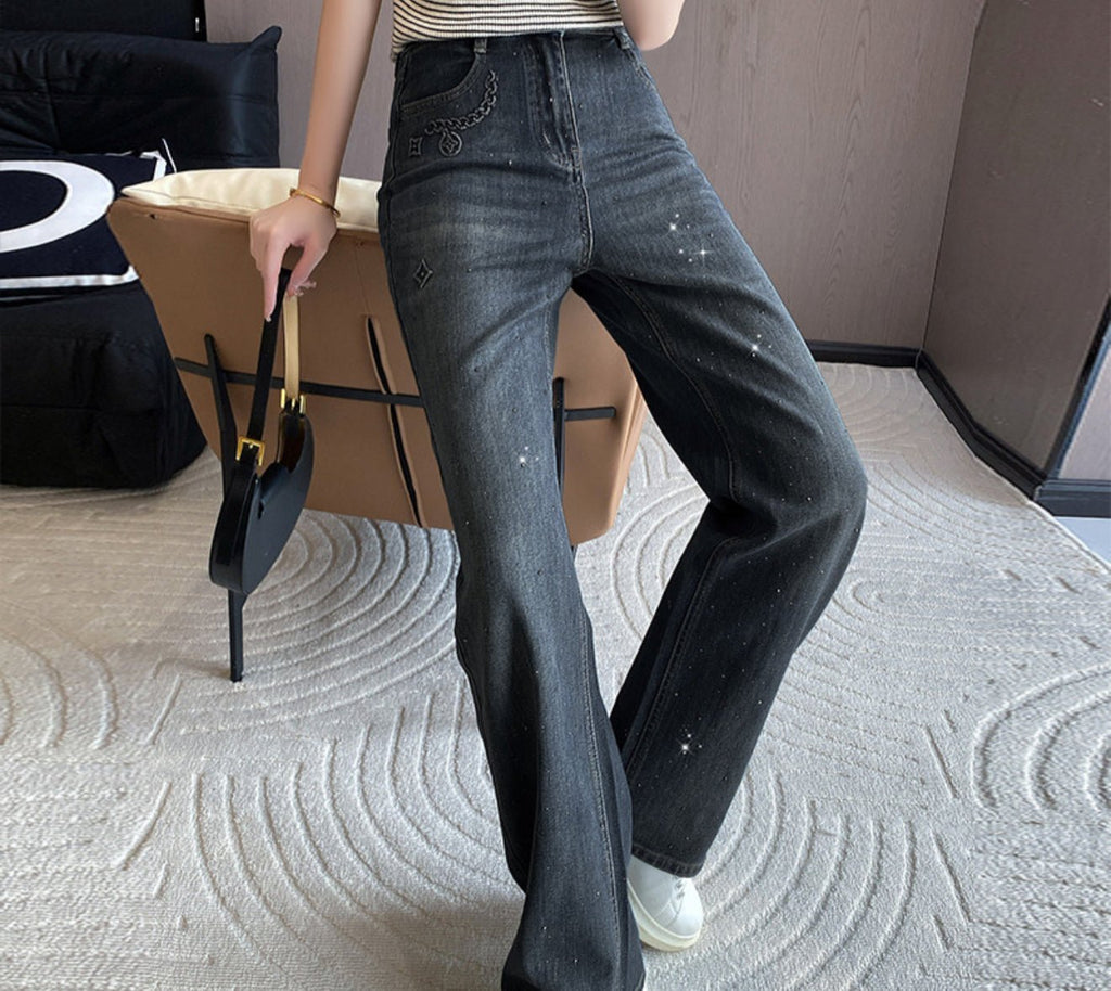 diamonds jeans black/denim