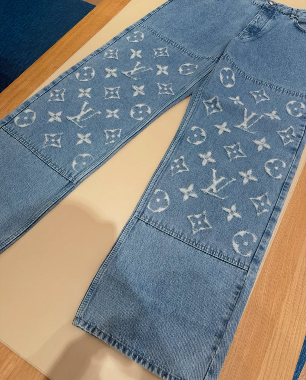 skater jeans blue