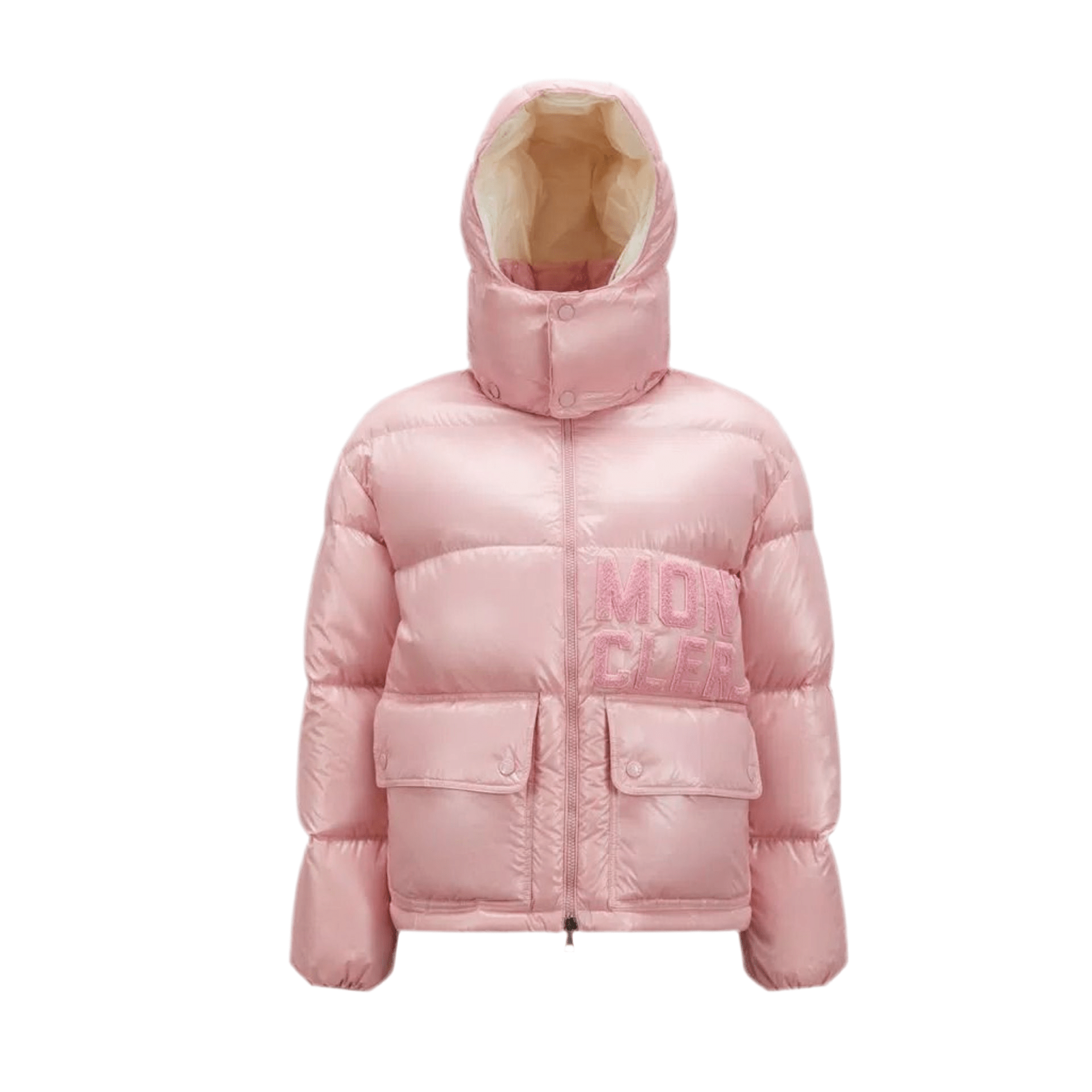 Moncler coat baby pink