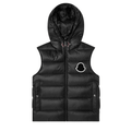 Monogram Hooded Logo Gilet