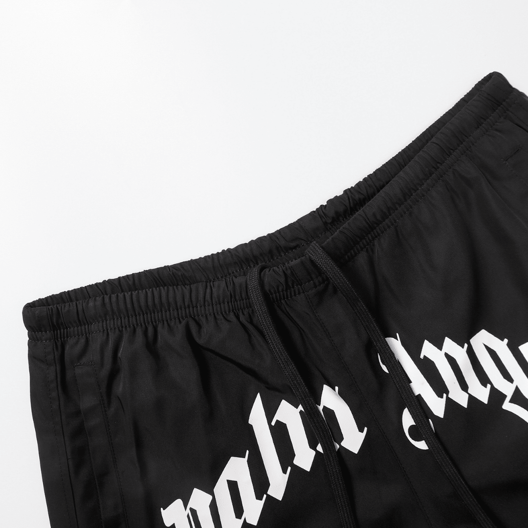 Palm Black Swim Shorts