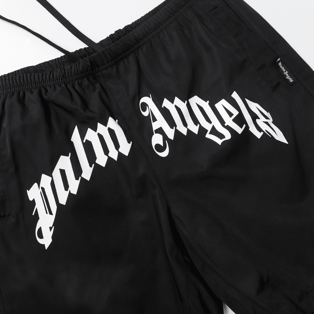 Palm Black Swim Shorts