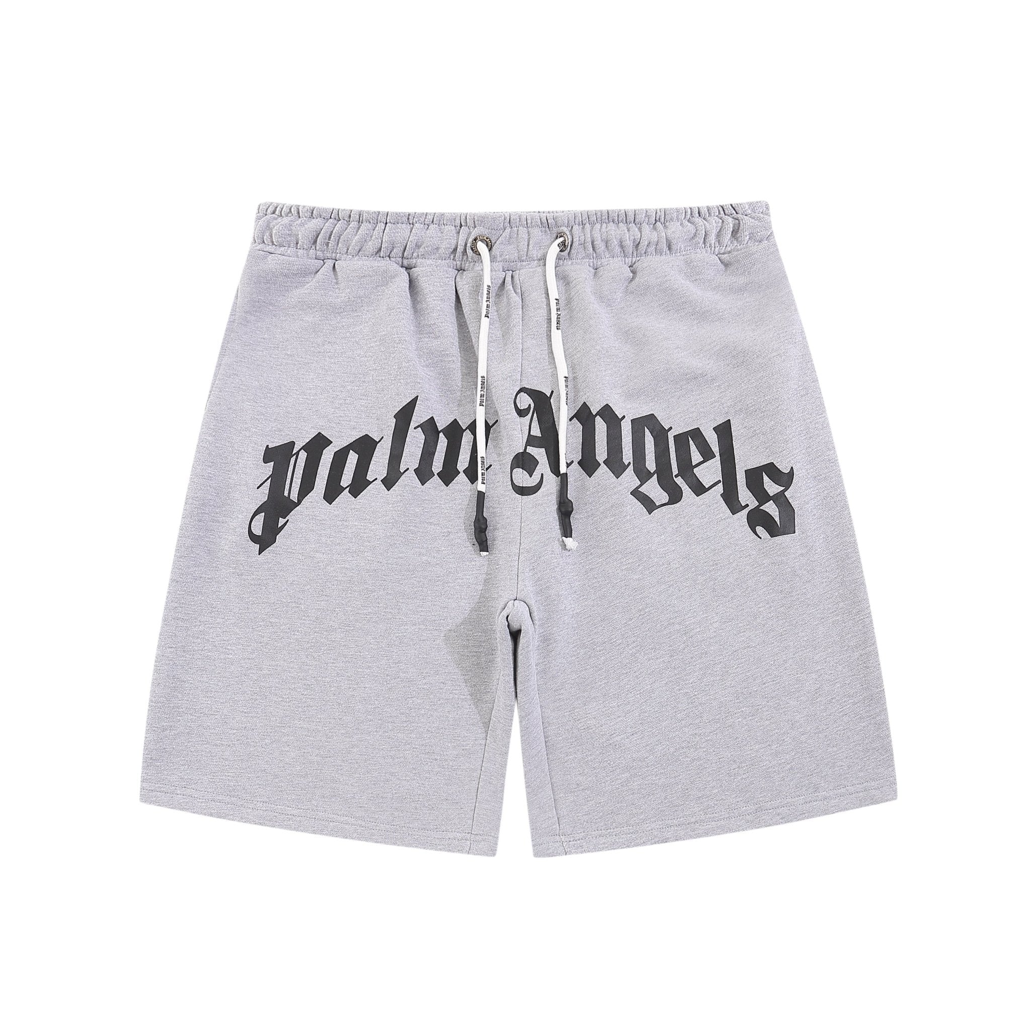 Palm Grey Logo Shorts