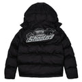 Shooters Hooded Black Reflective Puffer