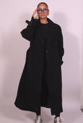 WINTER TRENCH BLACK